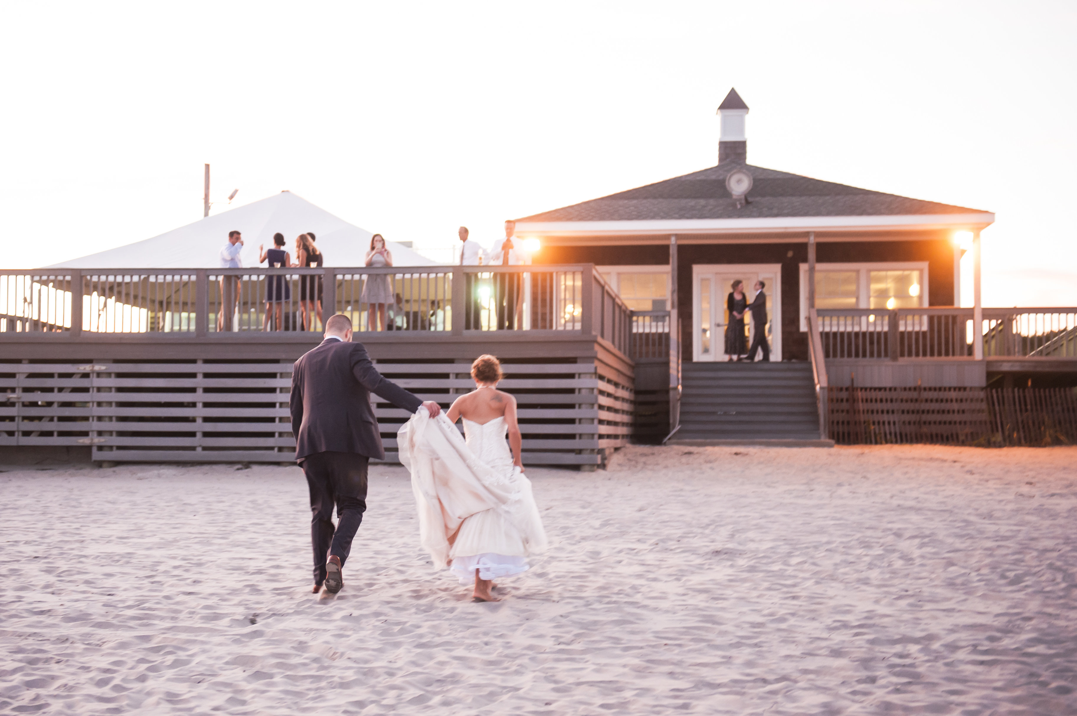 Jamie and Travis Wedding  North Beach Clubhouse - Cozy Caterers